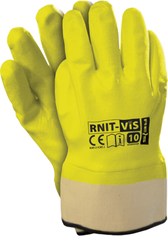 Nitrilové rukavice pracovní SWIFTENI HiVis