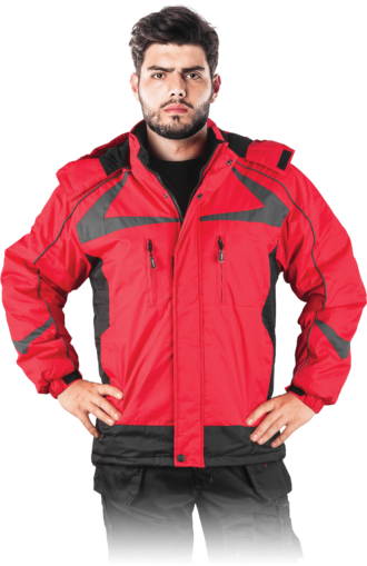 Zimní bunda s kapucí ZEALAND RED