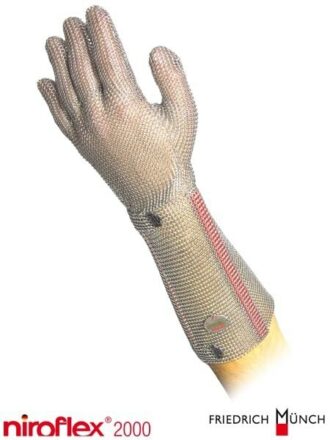 Kovové protiporézne rukavice NIROFLEX 2000