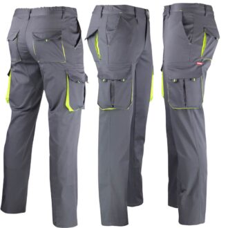 Pracovní kalhoty s elastanem MANNLAND GREY
