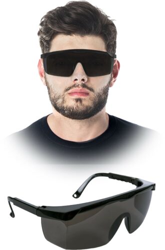 Zatmavená ochranné brýle RAMBER BLACK