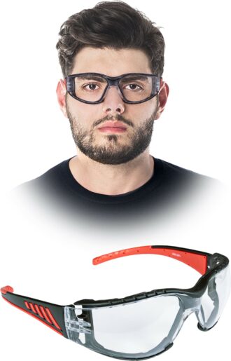 Čiré ochranné brýle LINCOLN CLEAR FT