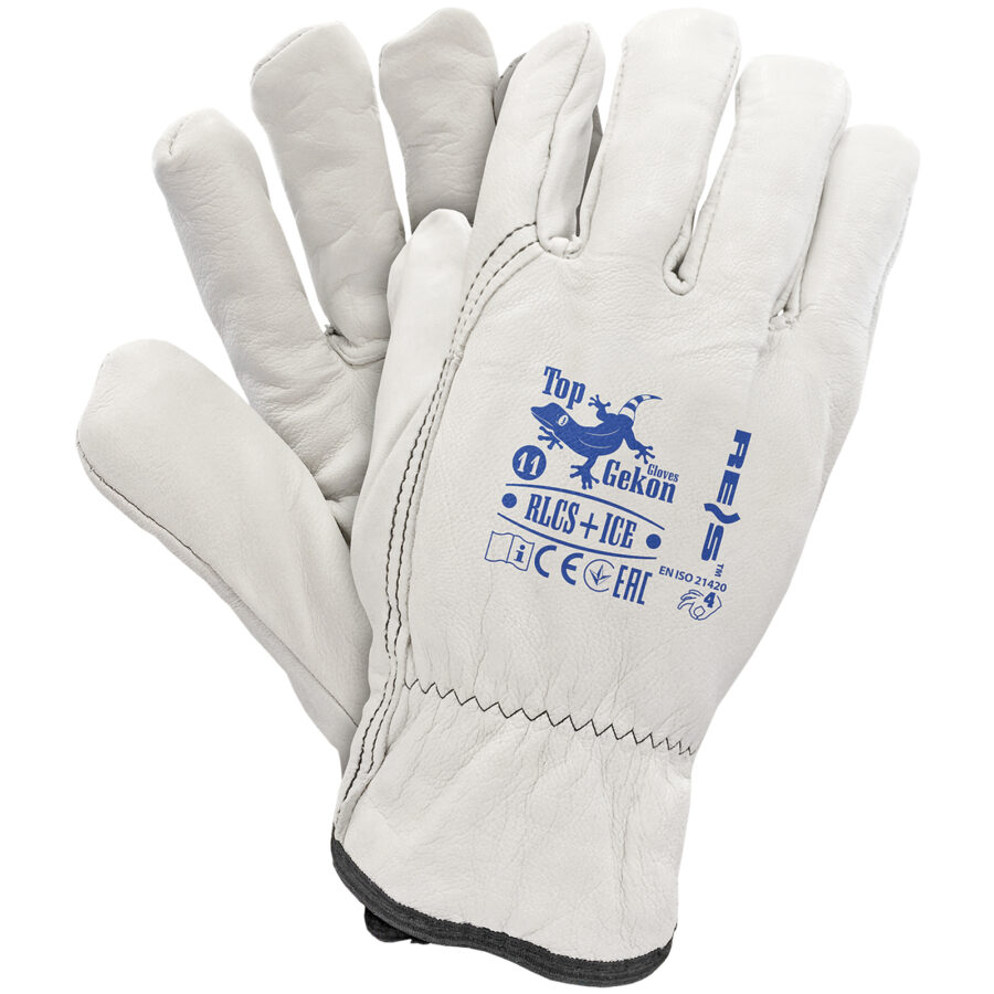 Kožené zimní pracovní rukavice PETY ICE
