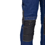 Pracovní džínové kalhoty strečové JEANS STRETCH BLUE