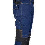 Pracovní džínové kalhoty strečové JEANS STRETCH BLUE