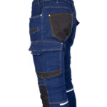 Pracovní džínové kalhoty strečové JEANS STRETCH BLUE