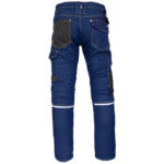 Pracovní džínové kalhoty strečové JEANS STRETCH BLUE