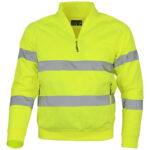 Reflexní mikina na zip PRO HIVIS