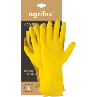 Pracovní rukavice gumové LATEX OX