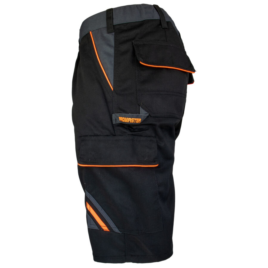 Pracovní monterkové kraťasy PRO BLACK
