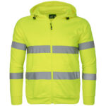 Reflexní mikina s kapucí na zip PRO HIVIS