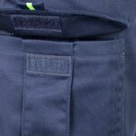 Reflexní kalhoty s elastanem MANNLAND HIVIS NAVY