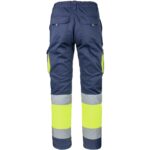 Reflexní kalhoty s elastanem MANNLAND HIVIS NAVY