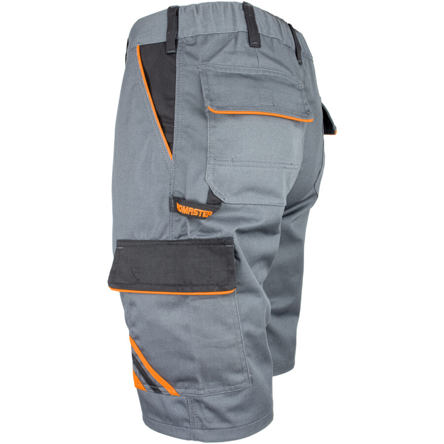 Pracovní monterkové kraťasy PRO GREY