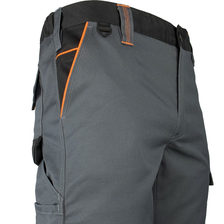 Pracovní kalhoty do pasu PRO GREY DUAL