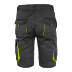 Montérkové kraťasy s elastanem MANNLAND BLACK YELLOW
