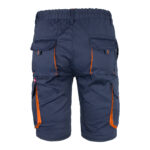 Montérkové kraťasy s elastanem MANNLAND NAVY ORANGE