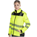 Dámská reflexní pracovní bunda s kapucí VOLT HIVIS