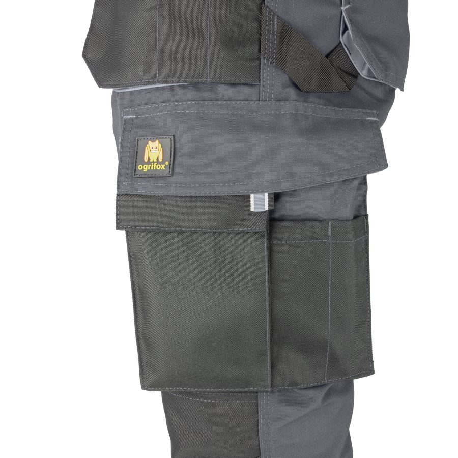 Pracovní kalhoty do pasu FOXI DARK GREY