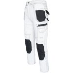 Pracovní džínové kalhoty strečové JEANS WORK WHITE