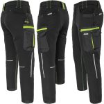 Pracovní strečové kalhoty TRACER BLACK