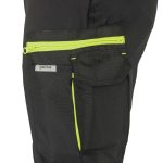 Pracovní strečové kalhoty TRACER BLACK