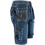 Pracovní džínové kraťasy JEANS WORK BLUE
