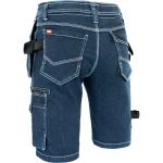 Pracovní džínové kraťasy JEANS WORK BLUE