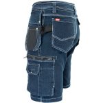 Pracovní džínové kraťasy JEANS WORK BLUE