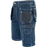 Pracovní džínové kraťasy JEANS WORK BLUE