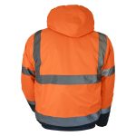 Reflexní zimní bunda BLUE BOMB ORANGE