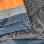 Reflexní zimní bunda BLUE BOMB ORANGE