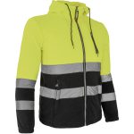 Dámská fleecová reflexní mikina s kapucí MANTIS HOOD YELLOW