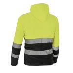 Dámská fleecová reflexní mikina s kapucí MANTIS HOOD YELLOW