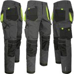 Pracovní montérky do pasu PROFI DARK GELB 2.0