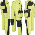 Pracovní kalhoty do pasu NEWAGE LIME