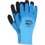 Máčené zimní pracovní rukavice BLUWIN BLUE