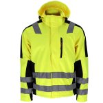 Reflexní softshellová pracovní bunda GLASGOW
