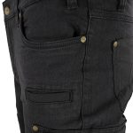 Pracovní džínové kalhoty strečové JEANS STRETCH BLACK