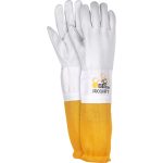 Včelařské kožené ochranné rukavice BEE