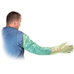 Inseminační jednorázové rukavice KRUUSE 95 cm 100ks