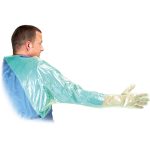 Inseminační jednorázové rukavice KRUUSE 95 cm 50ks