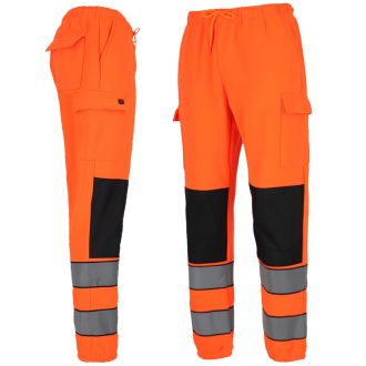 Pracovní reflexní tepláky LUMIS ORANGE