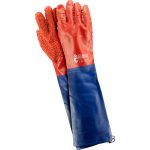 Pracovní rukavice PVC FISH 60 cm