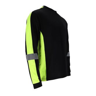 Reflexní pracovní tričko s dlouhým rukávem EVIS